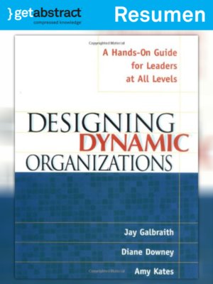 cover image of Cómo diseñar organizaciones dinámicas (resumen)